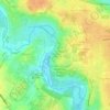 Earlham Park topographic map, elevation, terrain