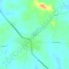 Desa Puding Besar topographic map, elevation, terrain