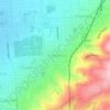 CC Hood Reserve topographic map, elevation, terrain