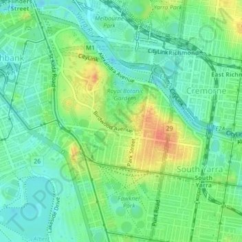 Nymphaea Lily Lake topographic map, elevation, terrain