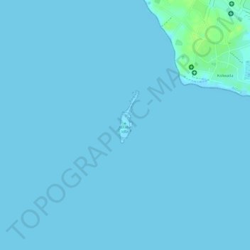 Kulaba Fort topographic map, elevation, terrain