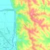 Stone State Park topographic map, elevation, terrain