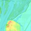 Swedes Lake topographic map, elevation, terrain