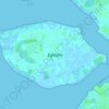 Egholm topographic map, elevation, terrain
