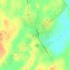 Waringstown topographic map, elevation, terrain