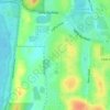 Baldivis Cricket Oval topographic map, elevation, terrain