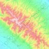 Binaloud Protected Area topographic map, elevation, terrain