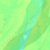 Indus topographic map, elevation, terrain
