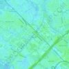 Zwolle-IJsselkanaal topographic map, elevation, terrain