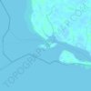 Marshall Island topographic map, elevation, terrain