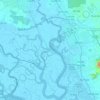 Thi Vai River topographic map, elevation, terrain