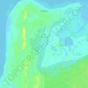 Shoyna topographic map, elevation, terrain