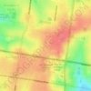 Melbourne Water Pipe Reserve topographic map, elevation, terrain