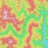 Pakke topographic map, elevation, terrain