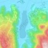 Lago di Fimon topographic map, elevation, terrain