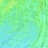 Little Ping River topographic map, elevation, terrain