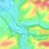 Sinsheim-Steinsfurt / Insenbach topographic map, elevation, terrain