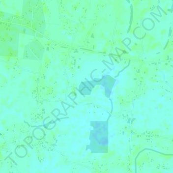 flooding topographic map, elevation, terrain