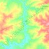 Blesbokspruit topographic map, elevation, terrain