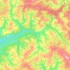 Большая Уса topographic map, elevation, terrain