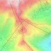 Lago Bowditch topographic map, elevation, terrain