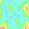 Baram topographic map, elevation, terrain