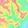 Wadi Shis topographic map, elevation, terrain