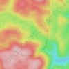 The Big Hole topographic map, elevation, terrain