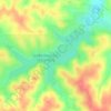 Lake Wapello topographic map, elevation, terrain