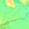 Rufiji topographic map, elevation, terrain