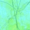 Shahdara Distributary Canal topographic map, elevation, terrain