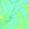 Triang River topographic map, elevation, terrain