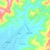 Siocon topographic map, elevation, terrain
