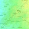 Gijduvan topographic map, elevation, terrain