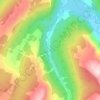 Glenshellish Burn topographic map, elevation, terrain