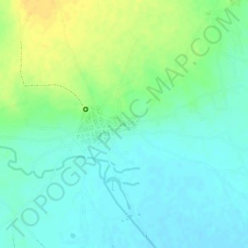 Water topographic map, elevation, terrain