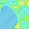 La Grande Conche topographic map, elevation, terrain