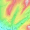 Kingsdale topographic map, elevation, terrain