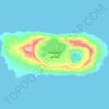Anatahan Island topographic map, elevation, terrain