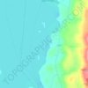 The Spit topographic map, elevation, terrain