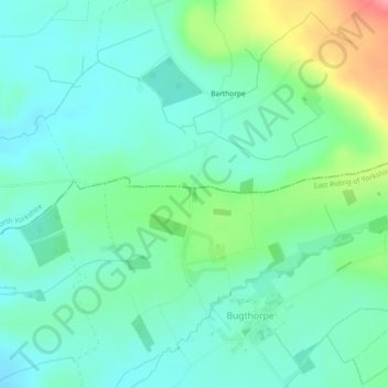 Malton Lane Plantation topographic map, elevation, terrain