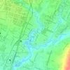 RW 06 Kel. Kotalama Kec. Kedung Kandang, Kota Malang topographic map, elevation, terrain