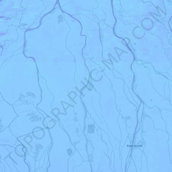 Гандурино topographic map, elevation, terrain