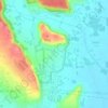 Perga topographic map, elevation, terrain