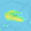 Brownsea Island topographic map, elevation, terrain