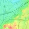 Stokes Field Pond topographic map, elevation, terrain