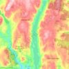 Barkhamsted Reservoir topographic map, elevation, terrain