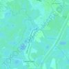 Guagua River topographic map, elevation, terrain