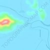 Sungai Apin topographic map, elevation, terrain