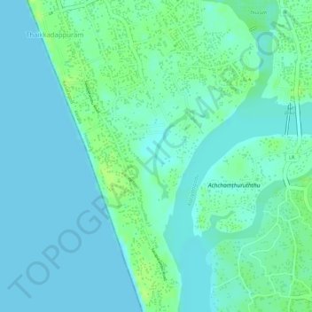 W1 topographic map, elevation, terrain